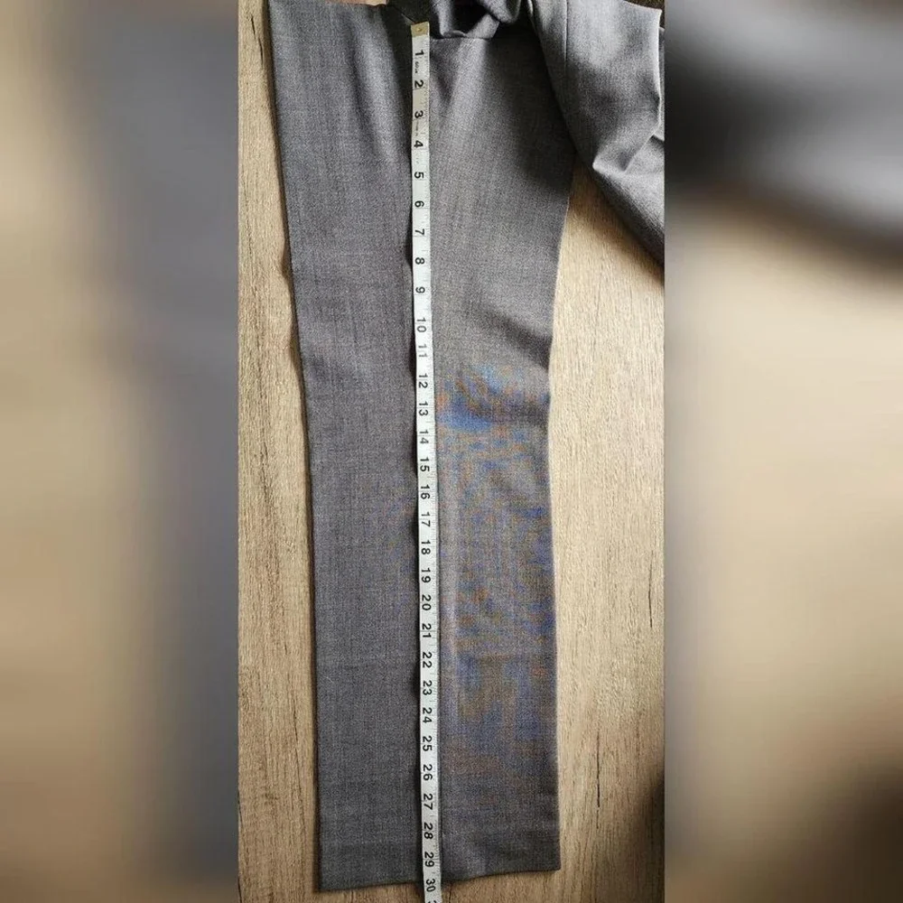 Vintage Y2K Gap Wool Blend‎ Gray Trousers Women's Size 4A